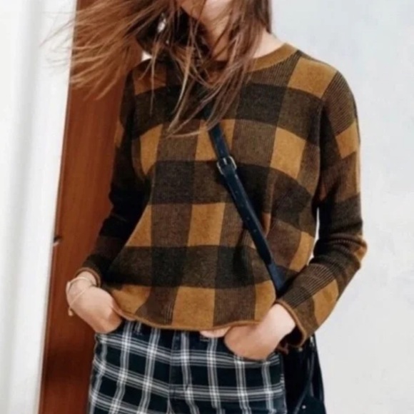 Madewell Sweaters - Madewell inkcheck plaid sweater